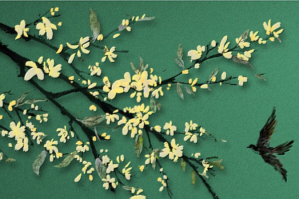 春分-雨润山川绿，风轻万物荣