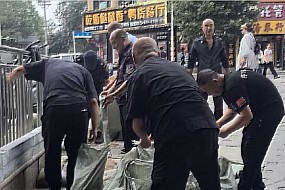 未雨绸缪筑牢防线，金州新天地安管部扎实开展防汛准备工作